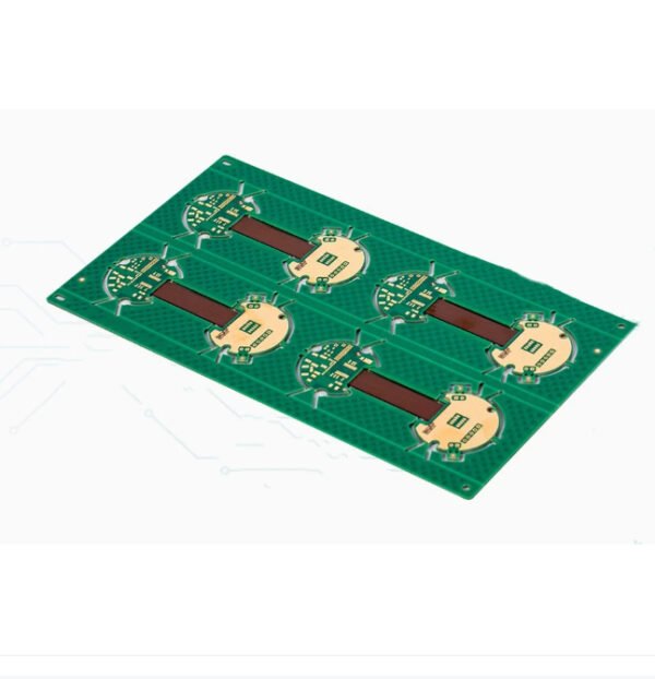 Green Soldermask Rigid- Flex Circuit board PCB (1)